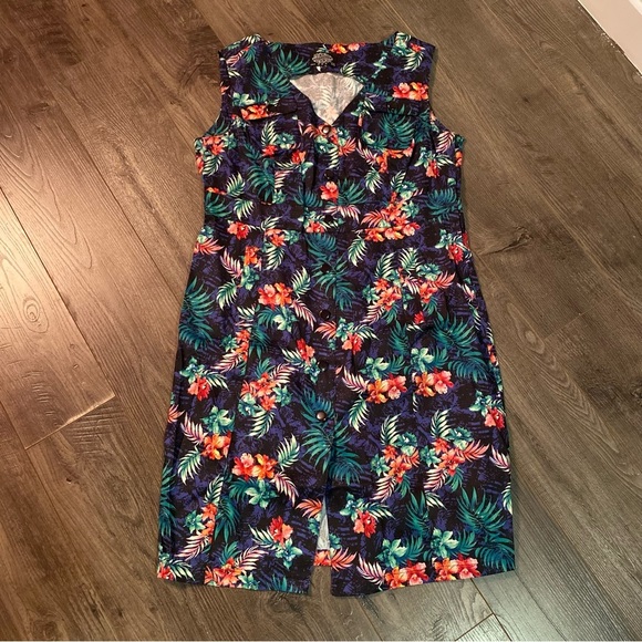 Hearts & Roses dress wiggle shift dress vintage inspired London UK - Picture 4 of 15